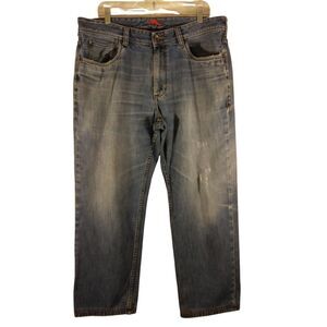 Tommy Bahama jeans mens 38x30 blue denim Santorini Authentic Straight leg cotton